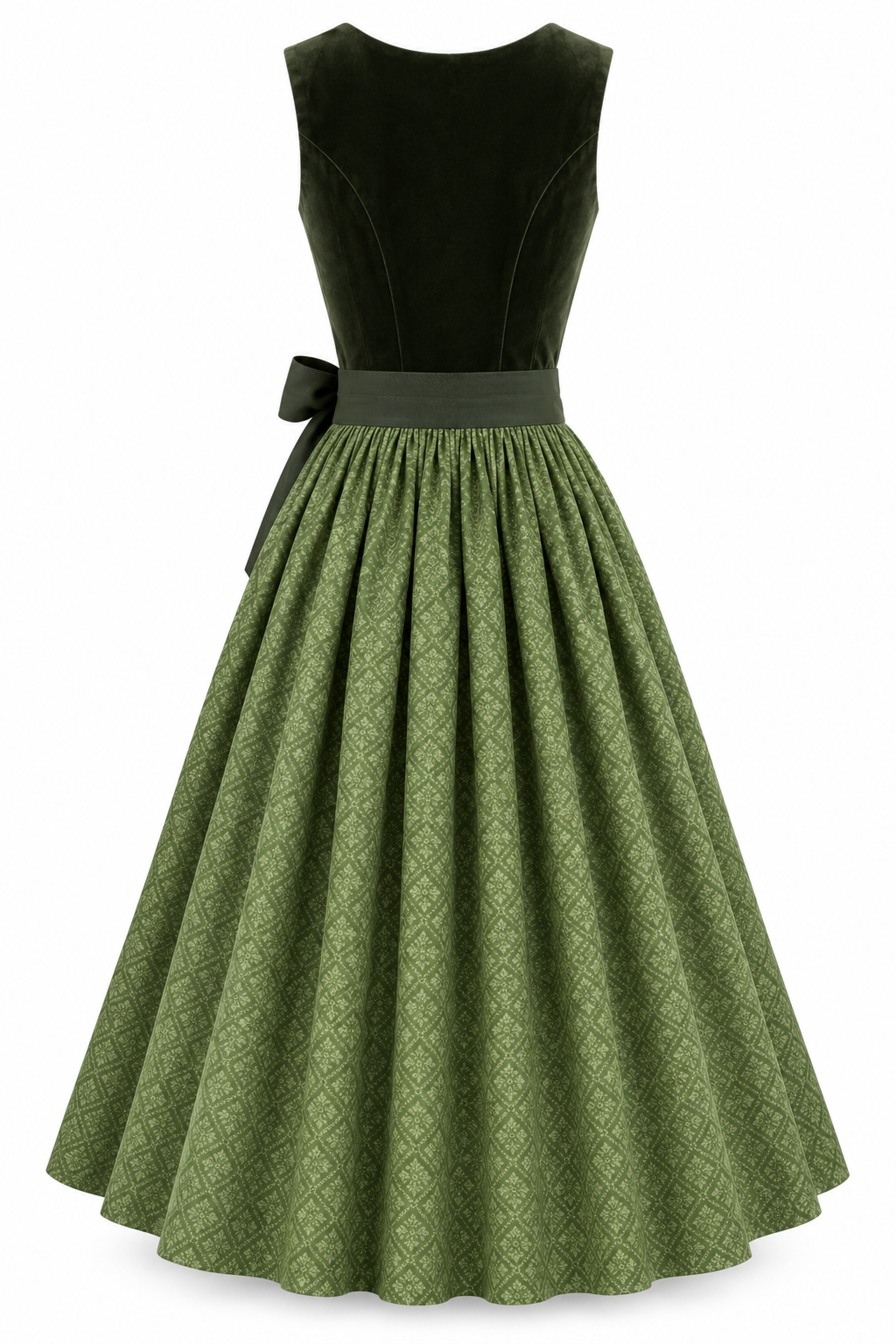 Dirndl PLATTENSEE (inkl. Schürze) 80cm Rocklänge