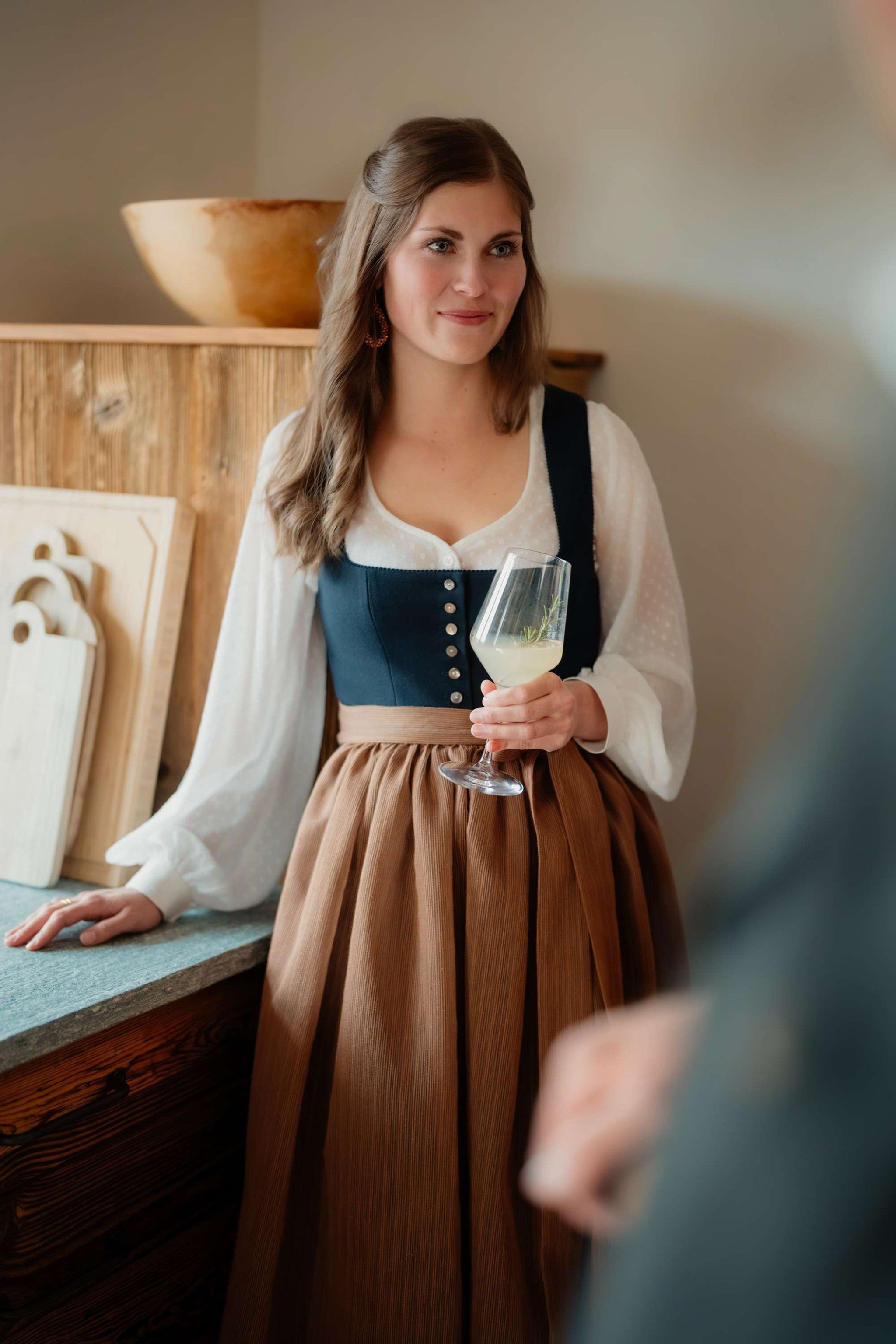 Dirndl BRIANNA inkl. Schürze (L:80cm)