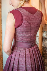 BellaSusi Dirndl AURELIA mit Boho-Muster