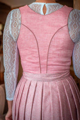 BellaSusi Dirndl ANNA (Länge 80cm) - 0402/pink