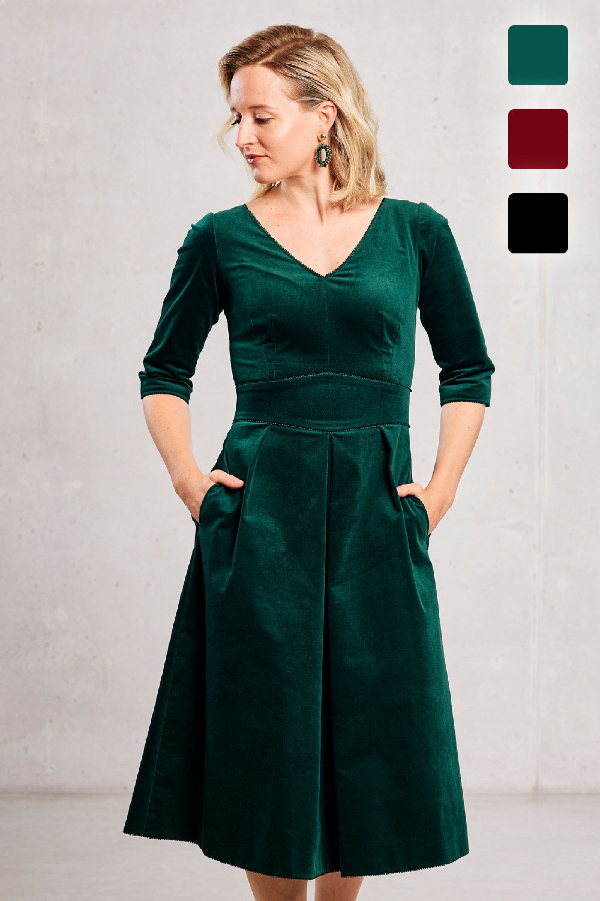 BellaSusi Kleid LEONIE Samt