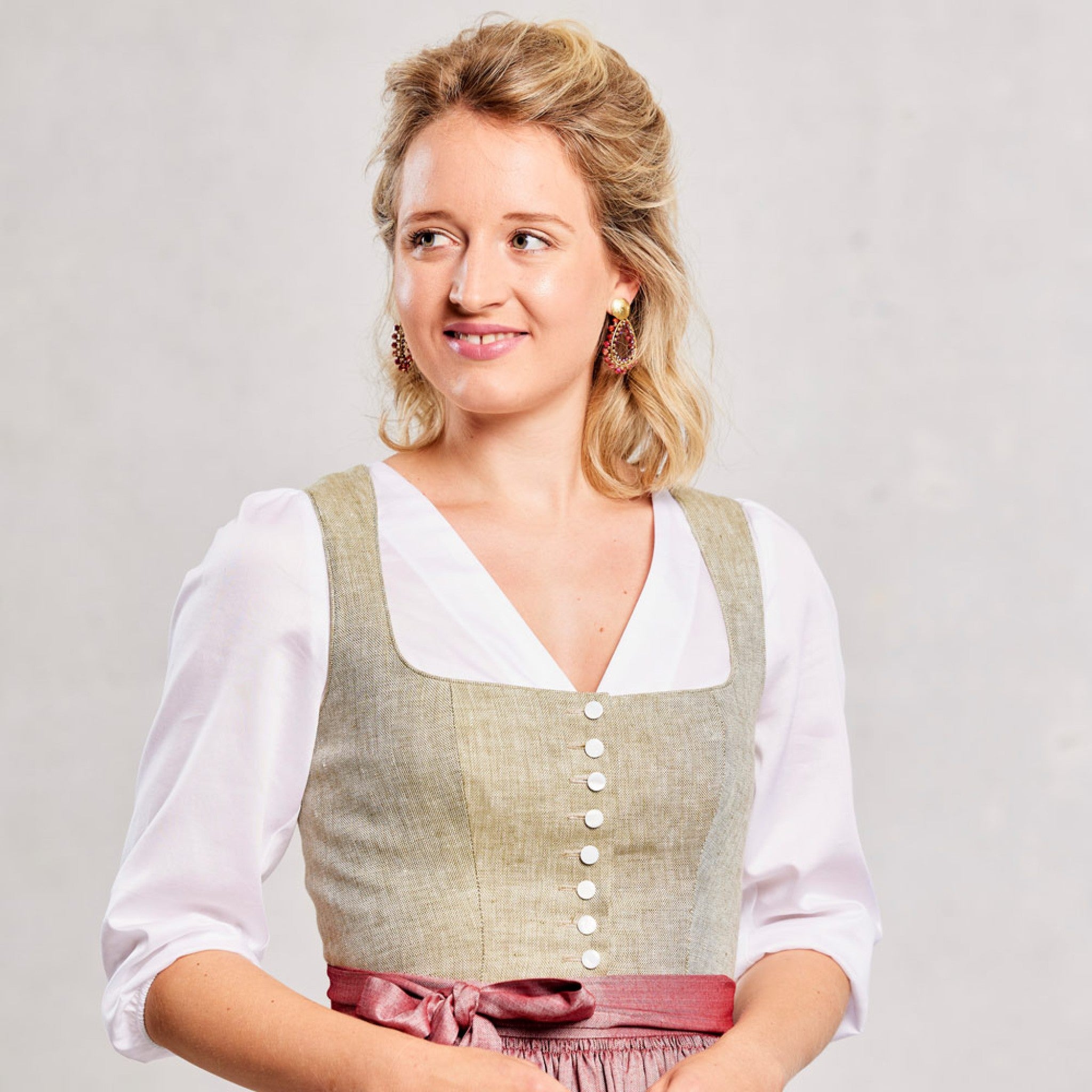 BellaSusi Dirndlbluse BRITTA - 0100/weiß