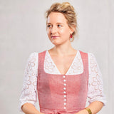 BellaSusi Dirndlbluse BRITTA Lochspit - 0100/weiß