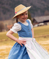 Ki-Dirndl BERGSEE (inkl. Bluse und Sc - 41/hellbla