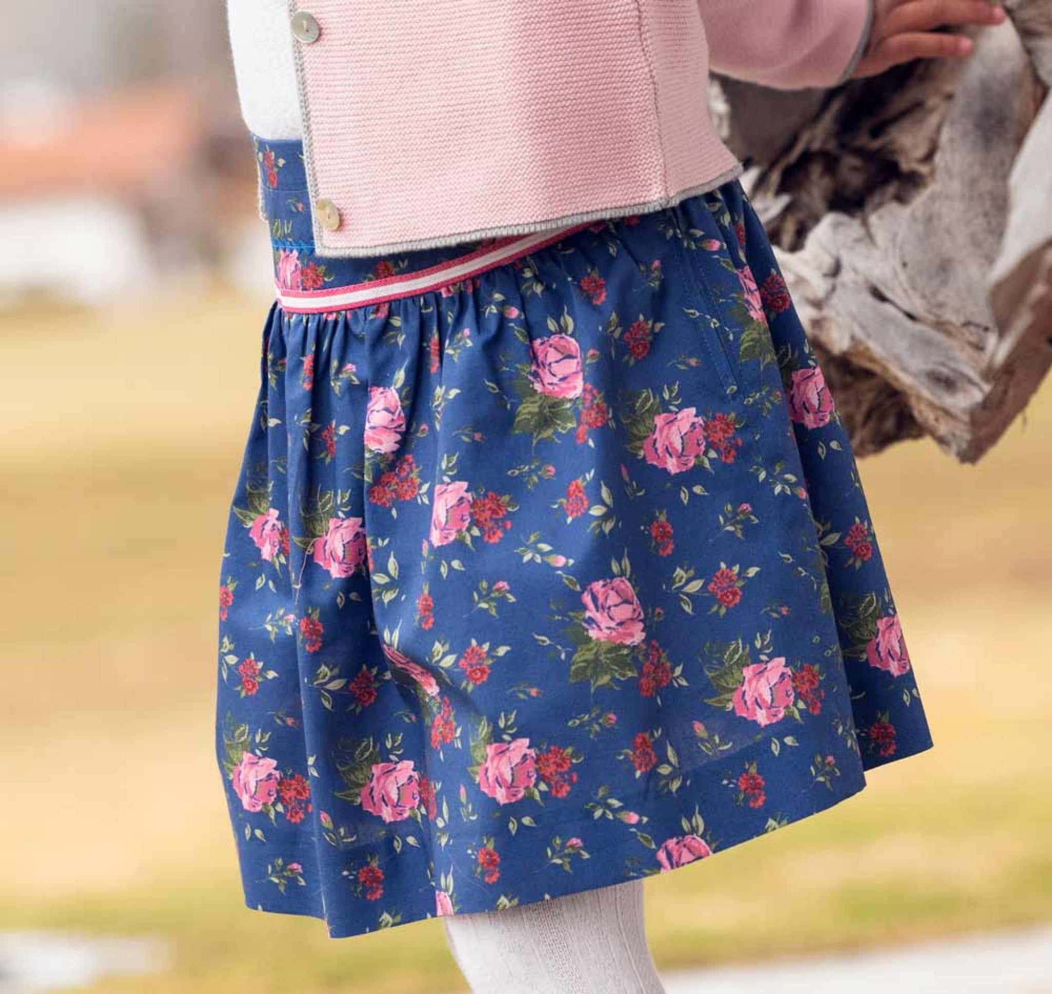 Ki-Rock MIESBACH Rosen - 49/blau-rosa