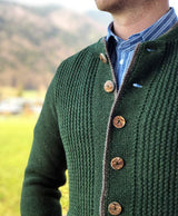 Herren-Strickjacke CASPAR lang