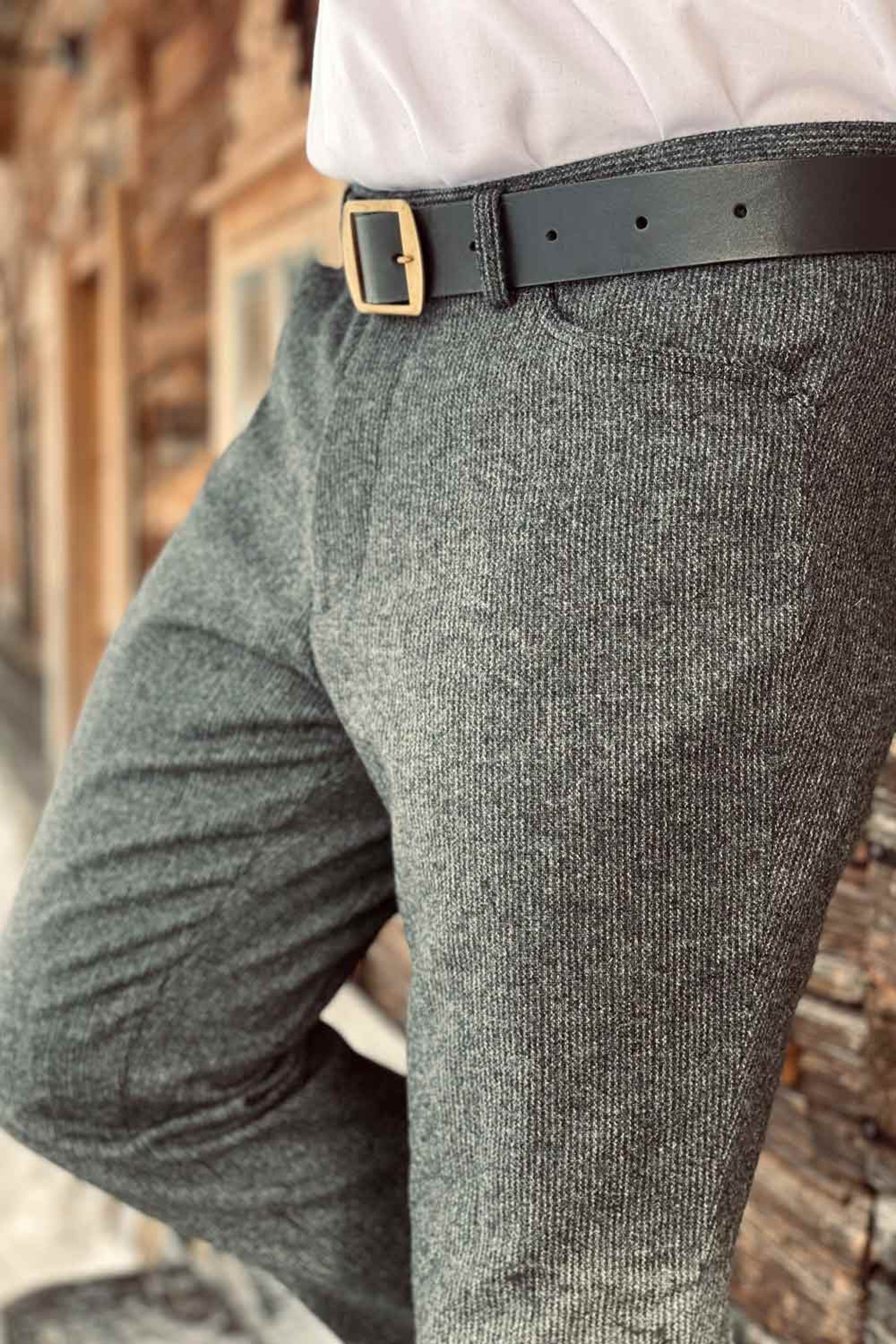 Anzughose SUTTEN Streif - 014/grau
