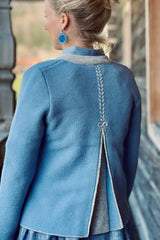 Damen-Strickjacke ASCHAU - 3190/3595/35/arktis-neb