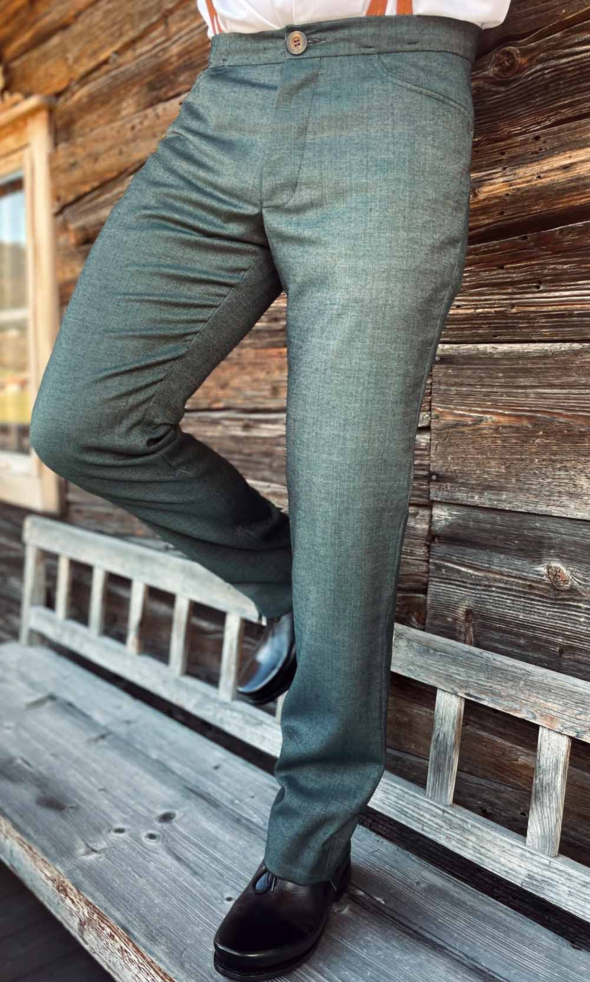 Hose ZÜRS hochgeschnitten - 044/grün