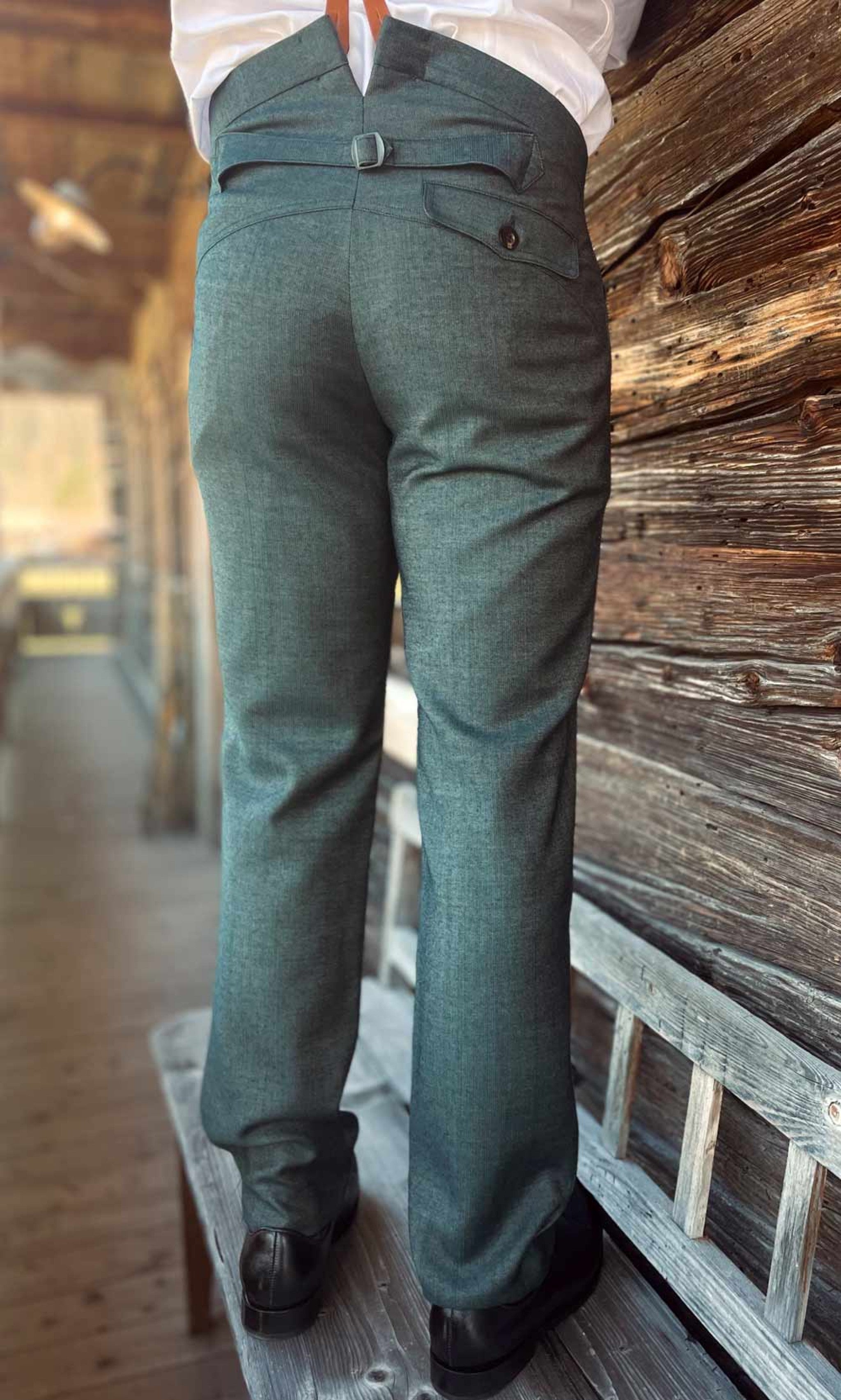 Hose ZÜRS hochgeschnitten - 044/grün