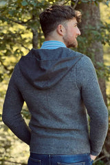Strickjacke JAKOB Lodenkapuze