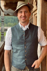 Weste SPITZING meliert - 013/grau