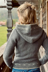 Damen-Kapuzenstrickjacke KERNDL