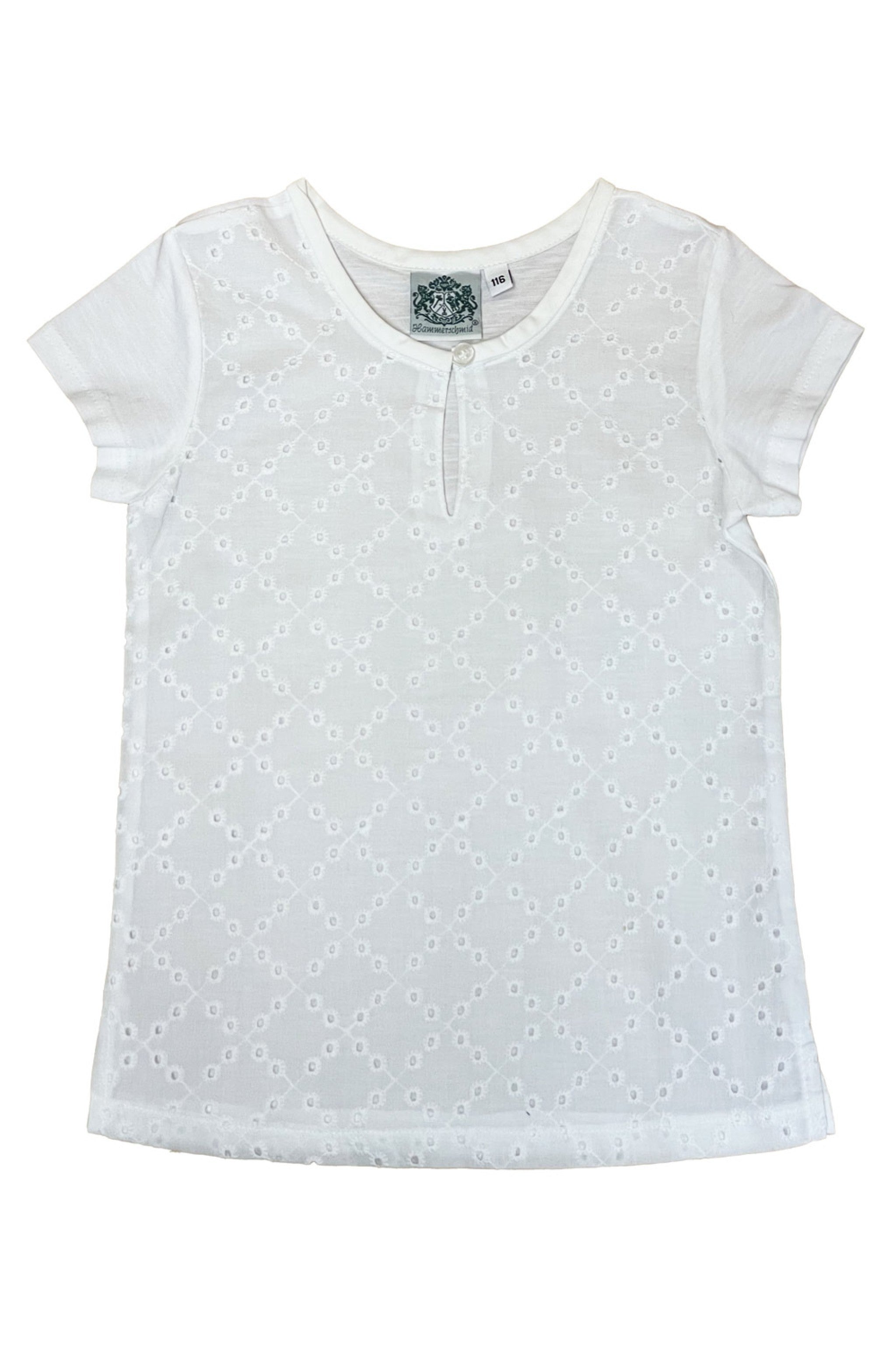 Kindershirt KITTY - 00/weiß