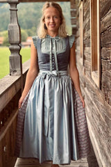 Dirndl ROTHSEE (Länge 80cm) inkl. Sch - 23/weinrot