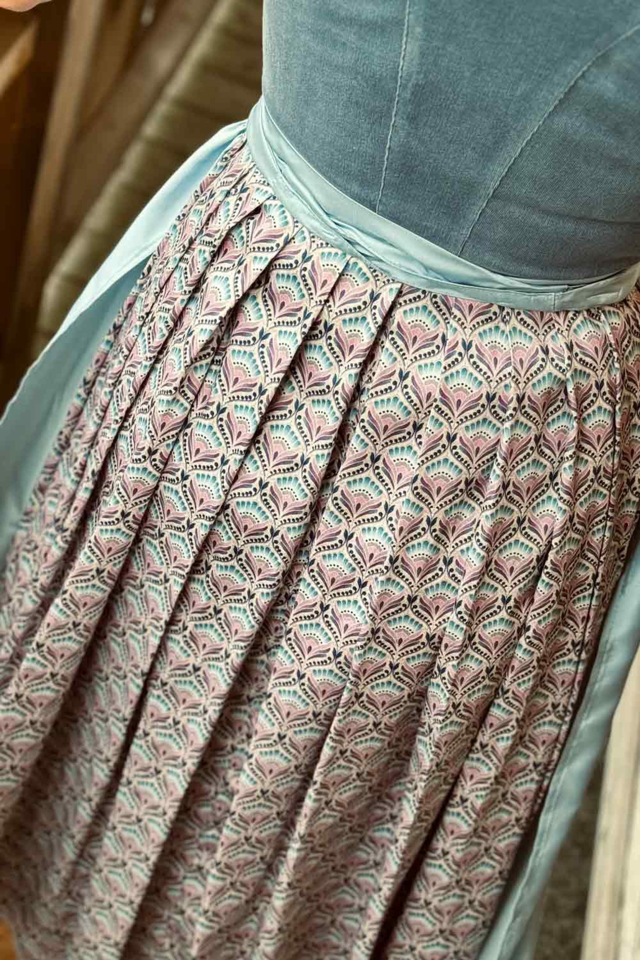 Dirndl ROTHSEE (Länge 80cm) inkl. Sch - 23/weinrot