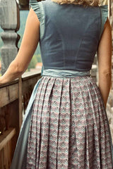 Dirndl ROTHSEE (Länge 80cm) inkl. Sch - 23/weinrot