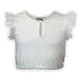 Kinder-Dirndlbluse CARO Flügerlarm - 00/weiß