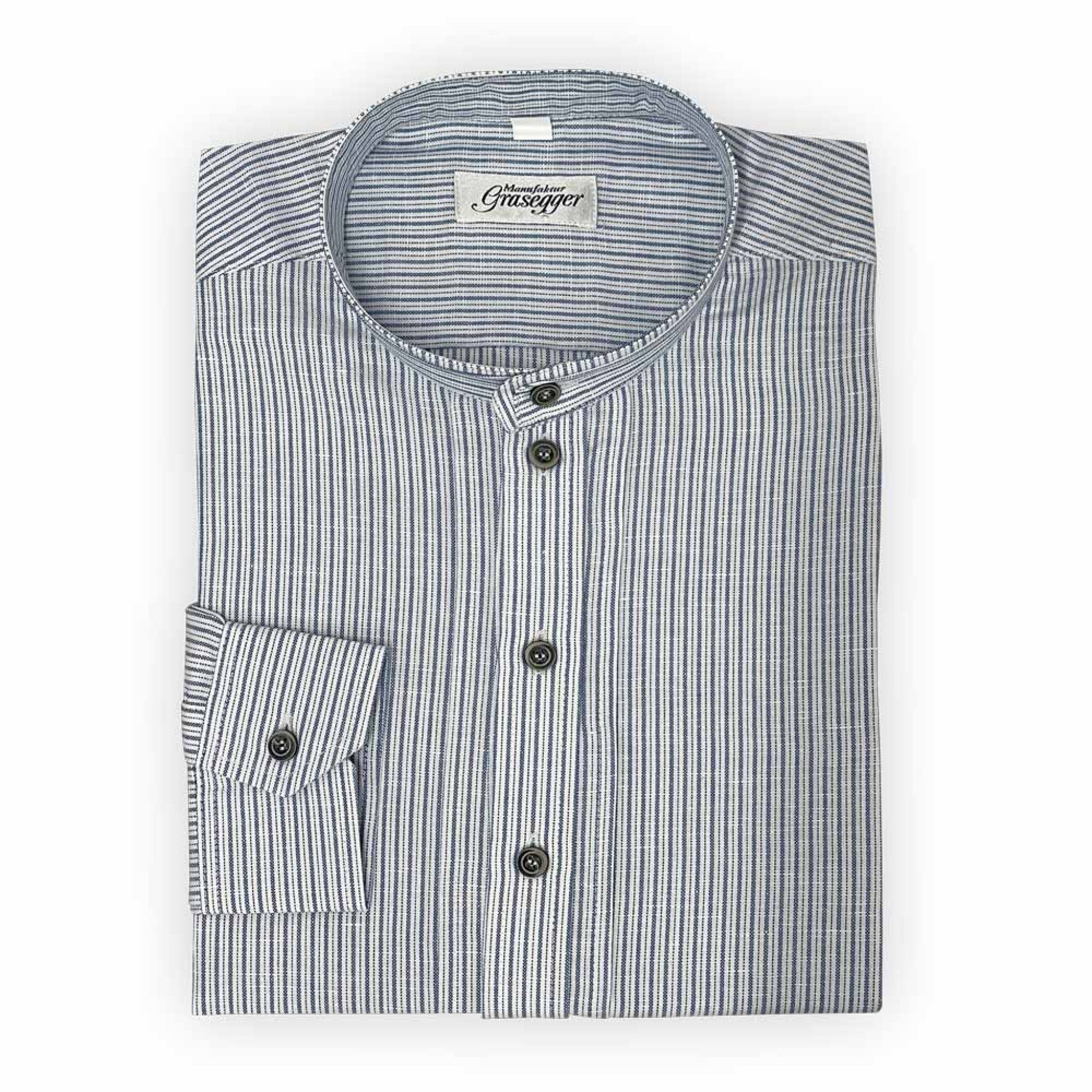 He-Hemd KISSING/SK feingestreift - 048/blau