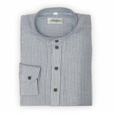 He-Hemd KISSING/SK feingestreift - 048/blau
