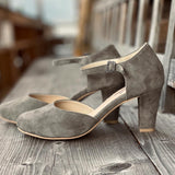 Riemchen-Pumps (Absatzhöhe ca. 6,5cm) - 108/stein