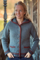 Damen-Strickjacke LANGFURTH - 3100/3380/35/mittelg