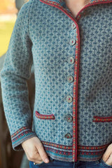 Damen-Strickjacke LANGFURTH - 3100/3380/35/mittelg