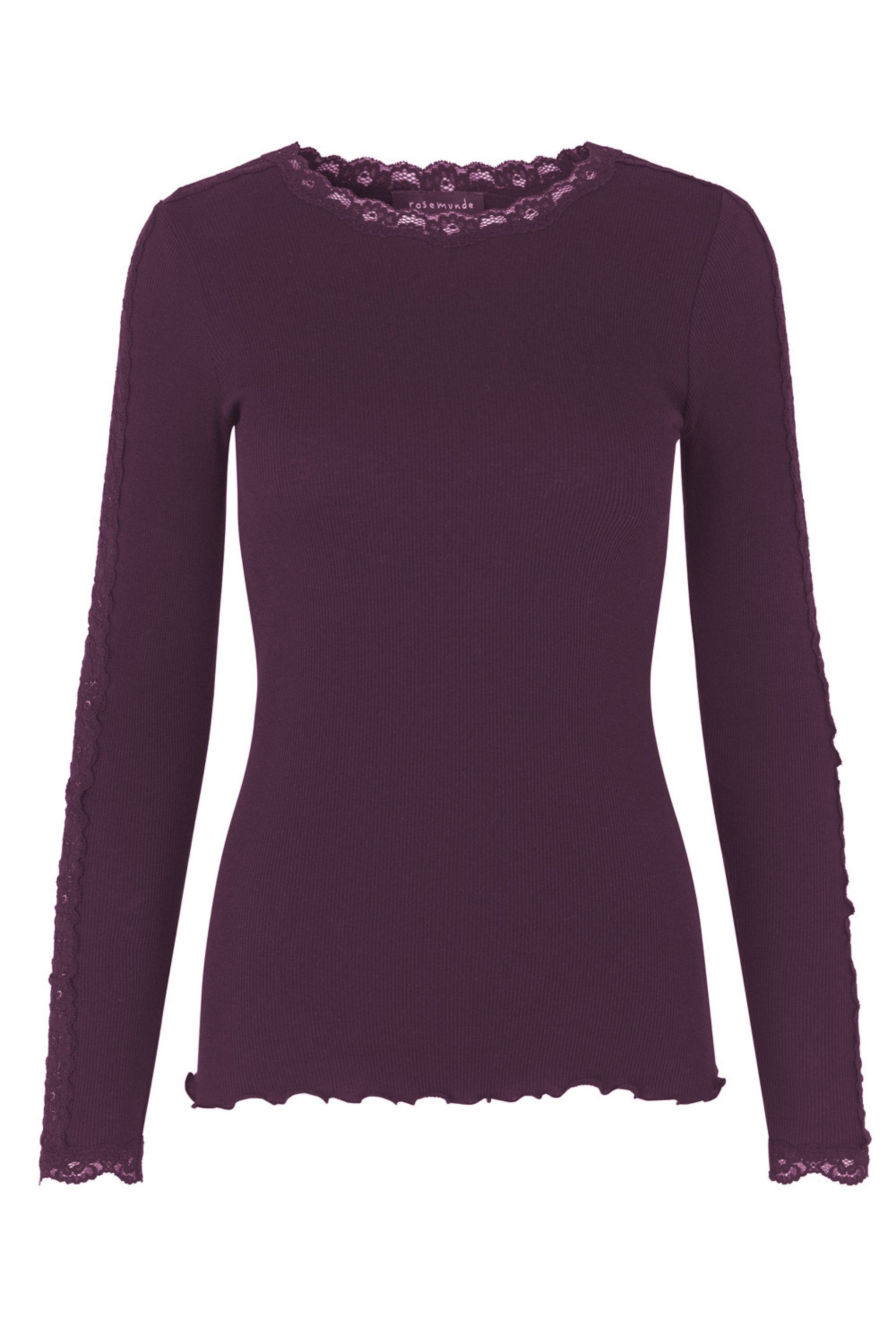Shirt BERNADINE mit O-Ausschnitt