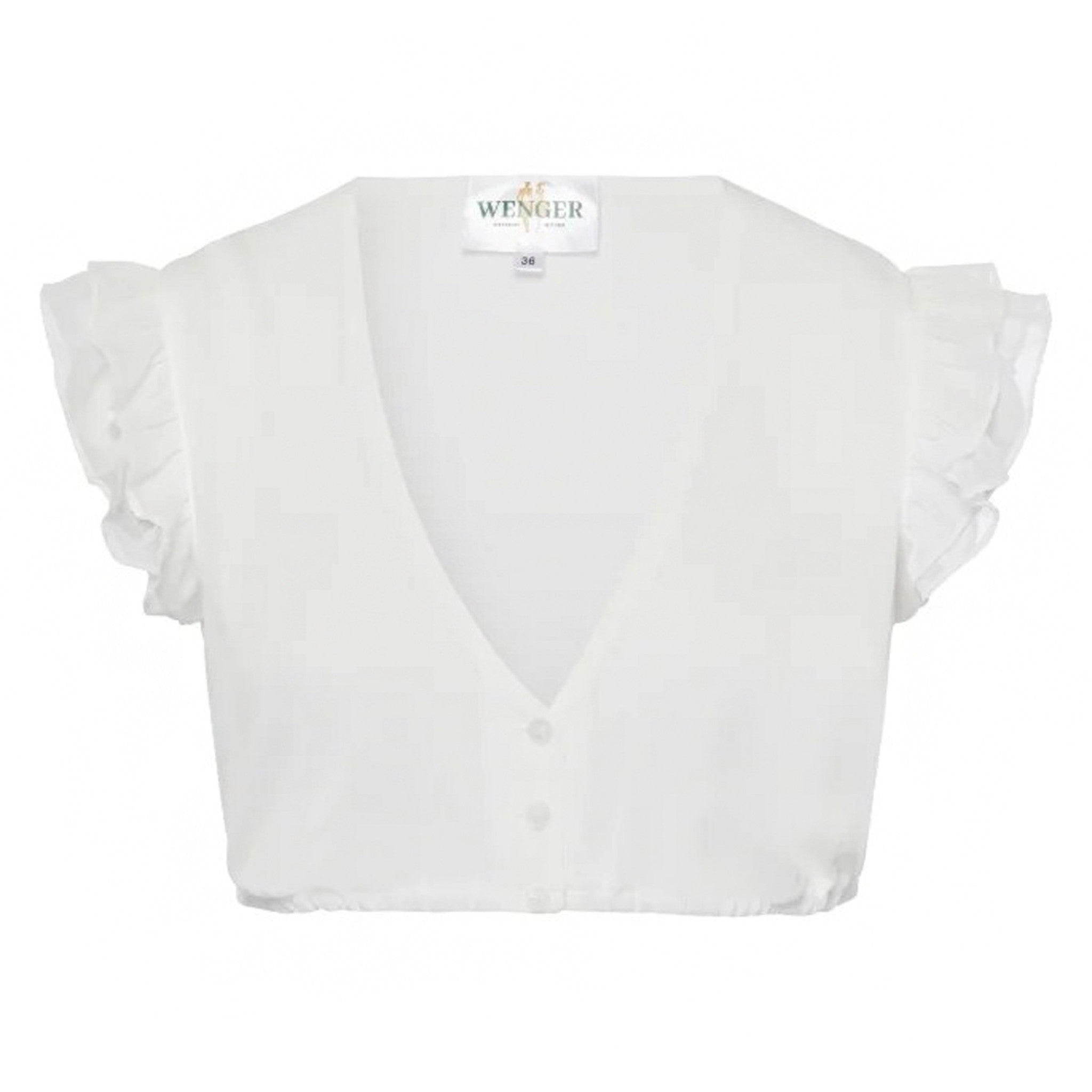 Chiffon-Dirndlbluse AMALIA mit Flügel