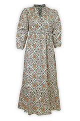 Damenkleid KORALIE gemustert - 7026/ecru/puppe