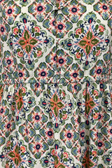 Damenkleid KORALIE gemustert - 7026/ecru/puppe