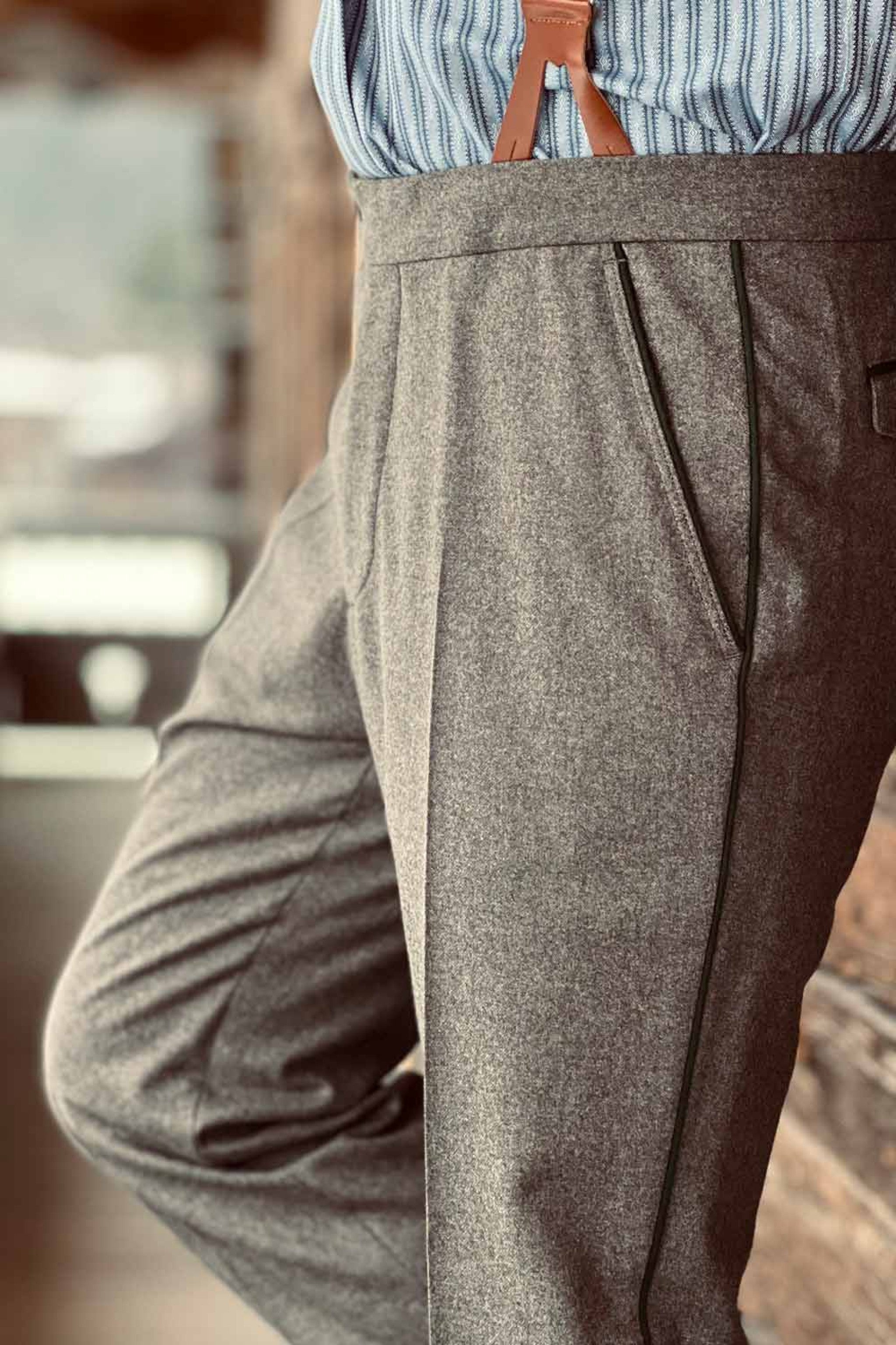Lodenhose JAKOB hochgeschnitten