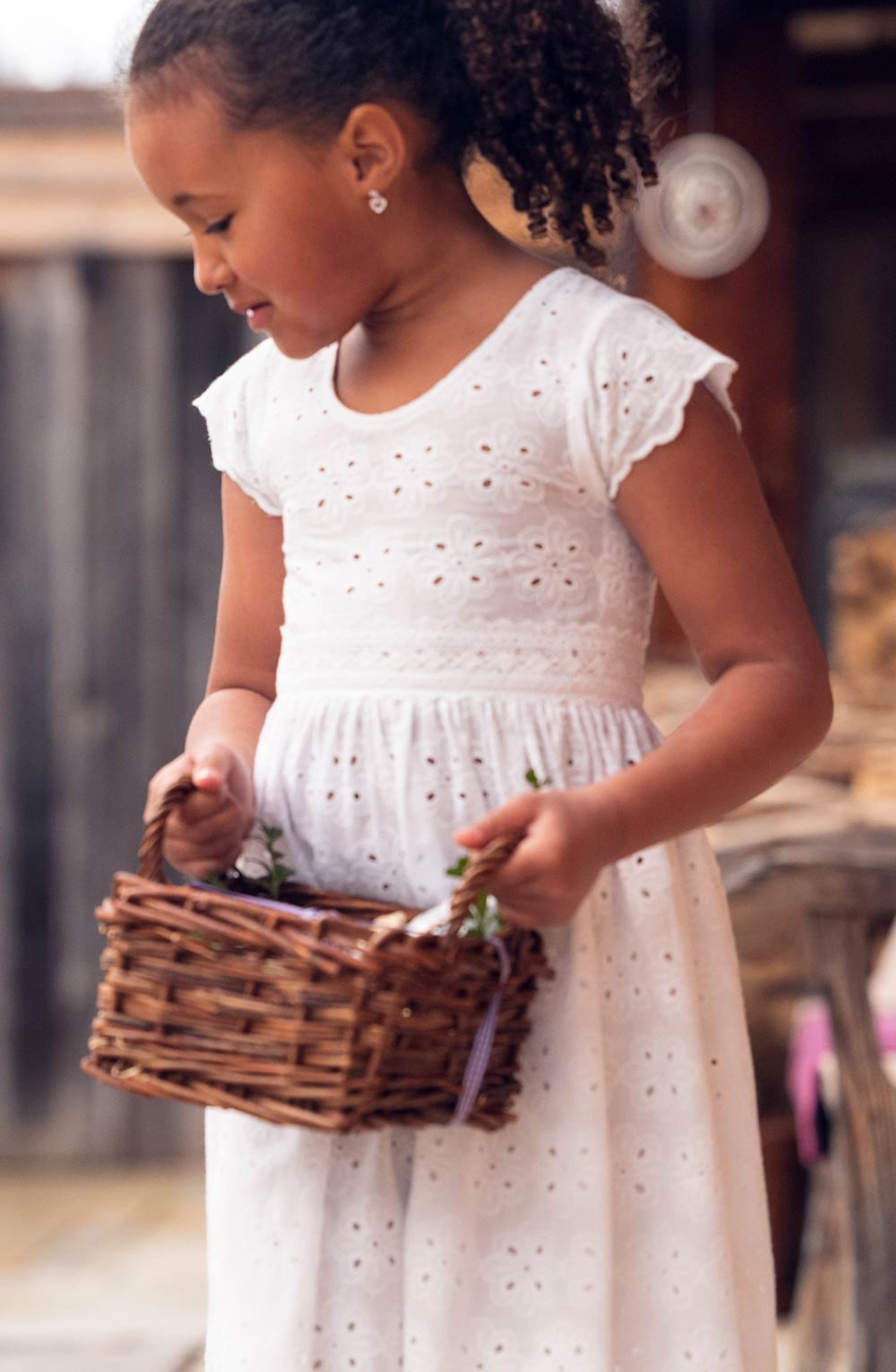 Kinderkleid Spitze