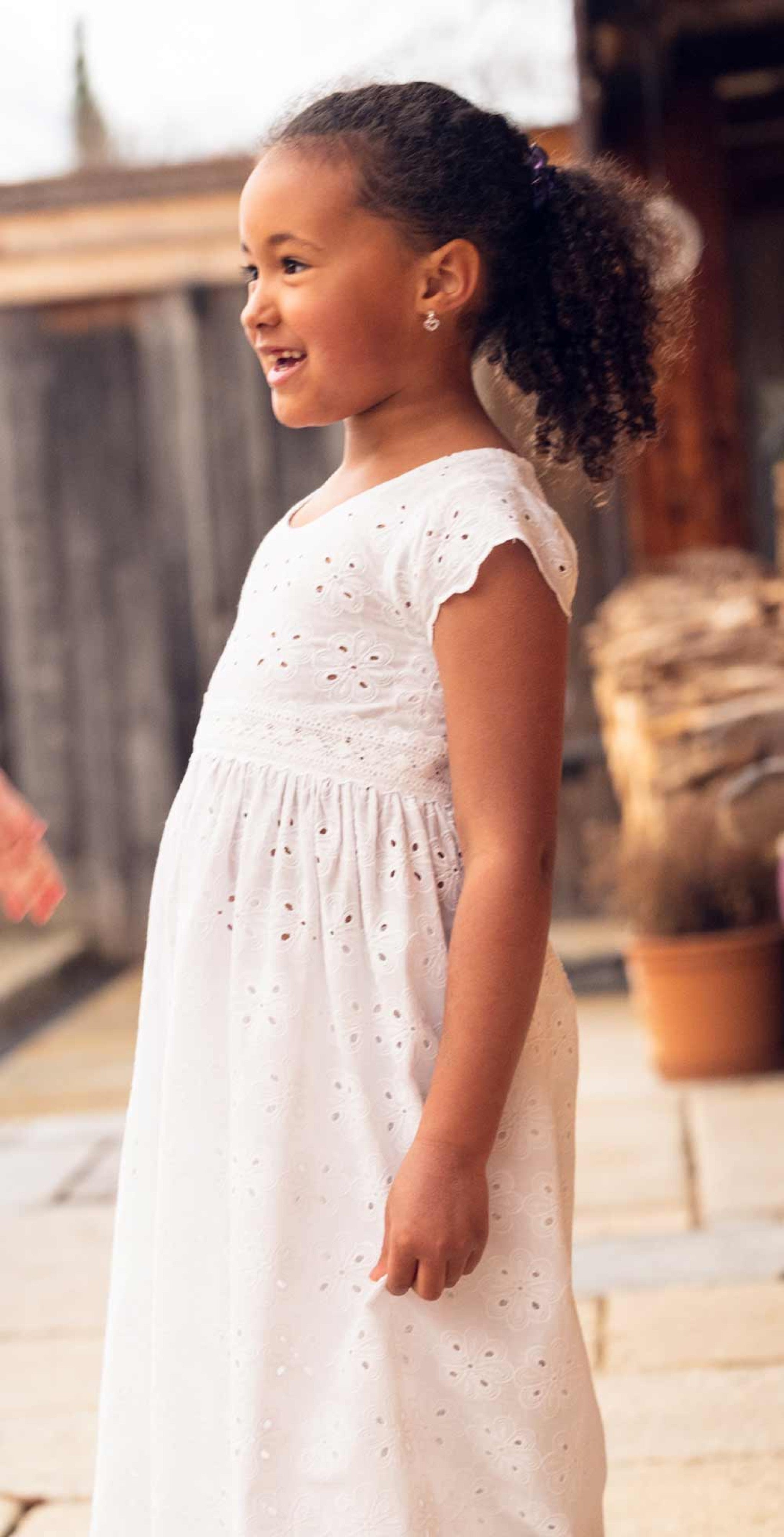 Kinderkleid Spitze