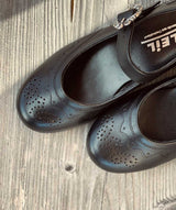 Dirndlschuh mit Thunitsohle - 104/schwarz