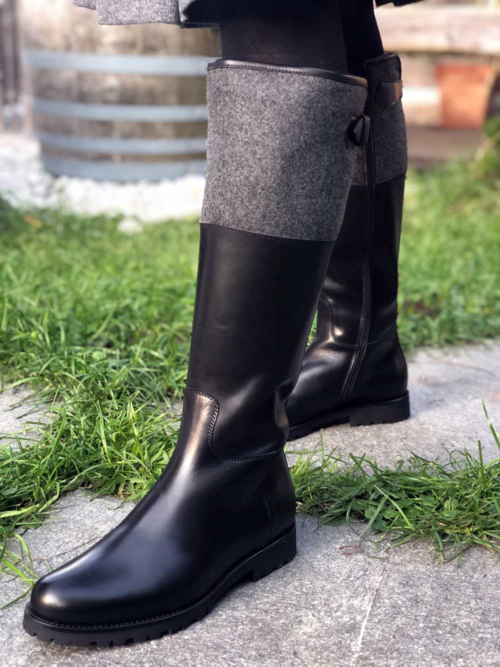 Lodenstiefel TENDER - 05/schwarz/grau