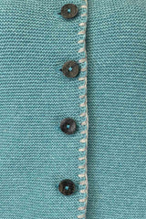 Damen-Kapuzenstrickweste mit Schlingsticheinfass