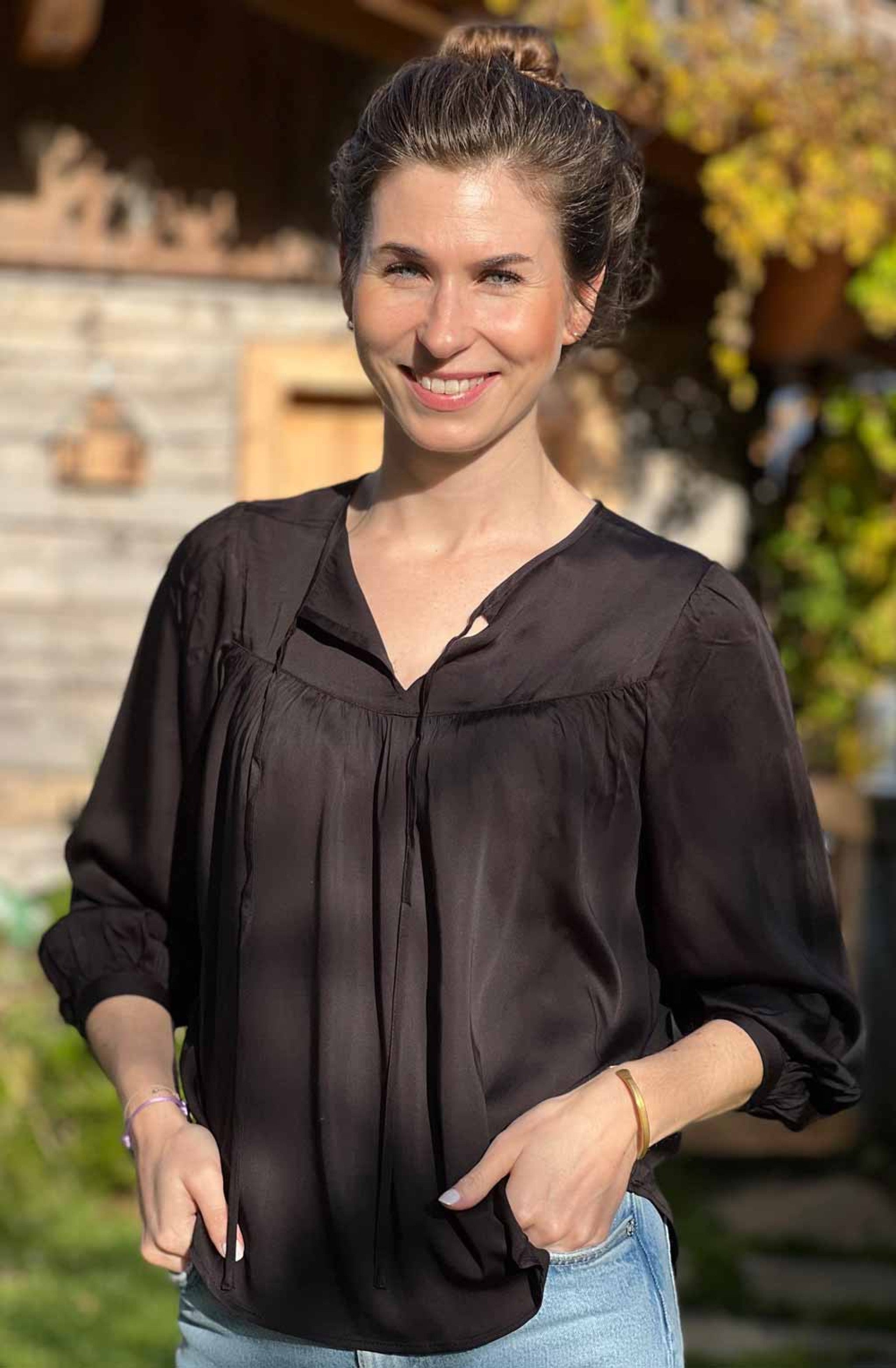 Tunikabluse - 010/black