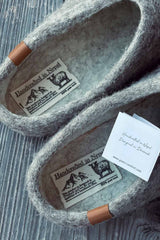 MAKALU Hausschuhe/ Wool slipper w.sue - 004/light