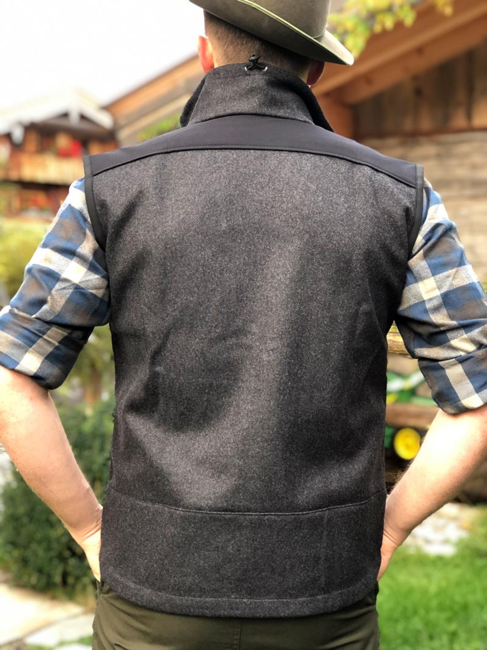He-Weste HOCHKAR PLUS Loden - 05/anthrazit