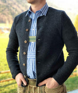 Strickjacke LARS - 900/anthrazit