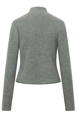Strickjacke DORIKA mit dunkelgrauem E - 816/lero