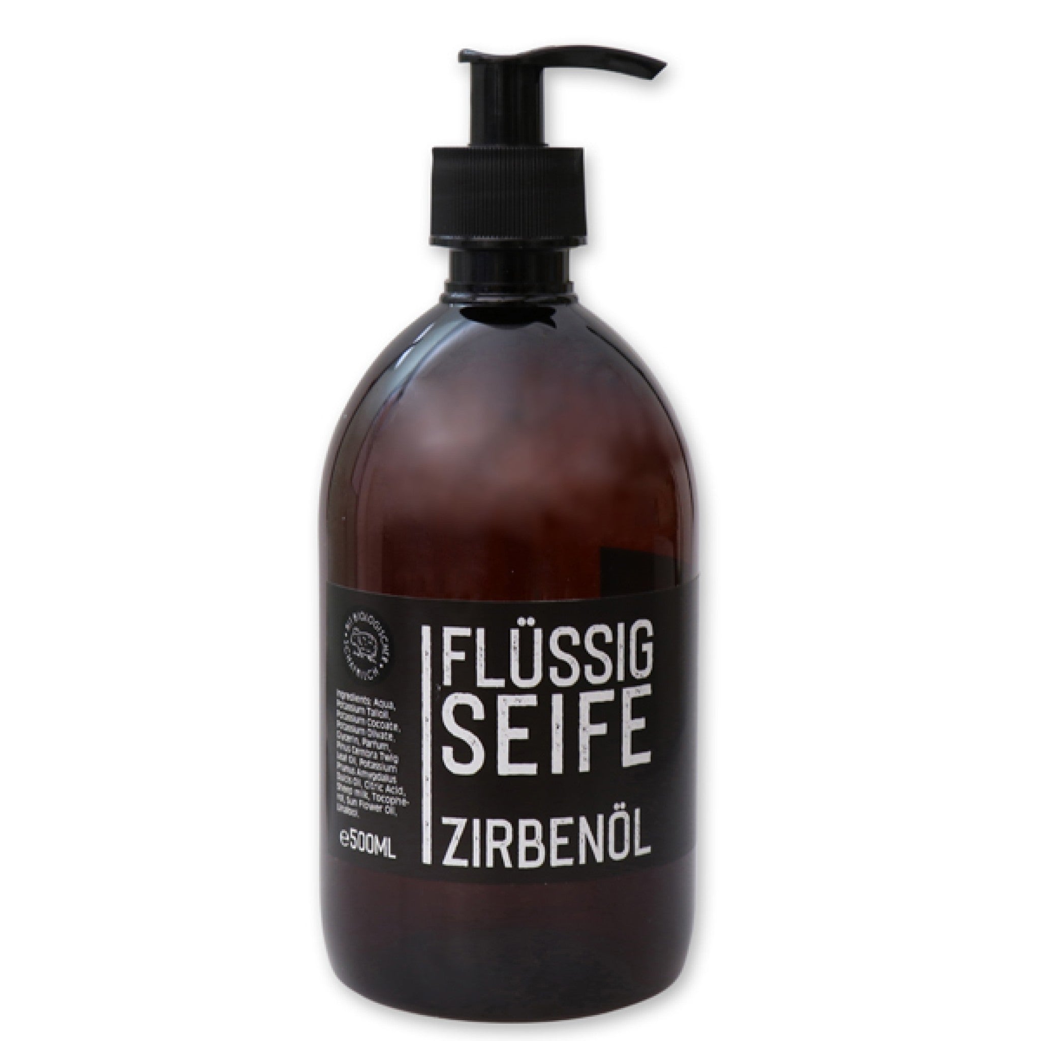 Flüssigseife BLACK Zirbe 500ml