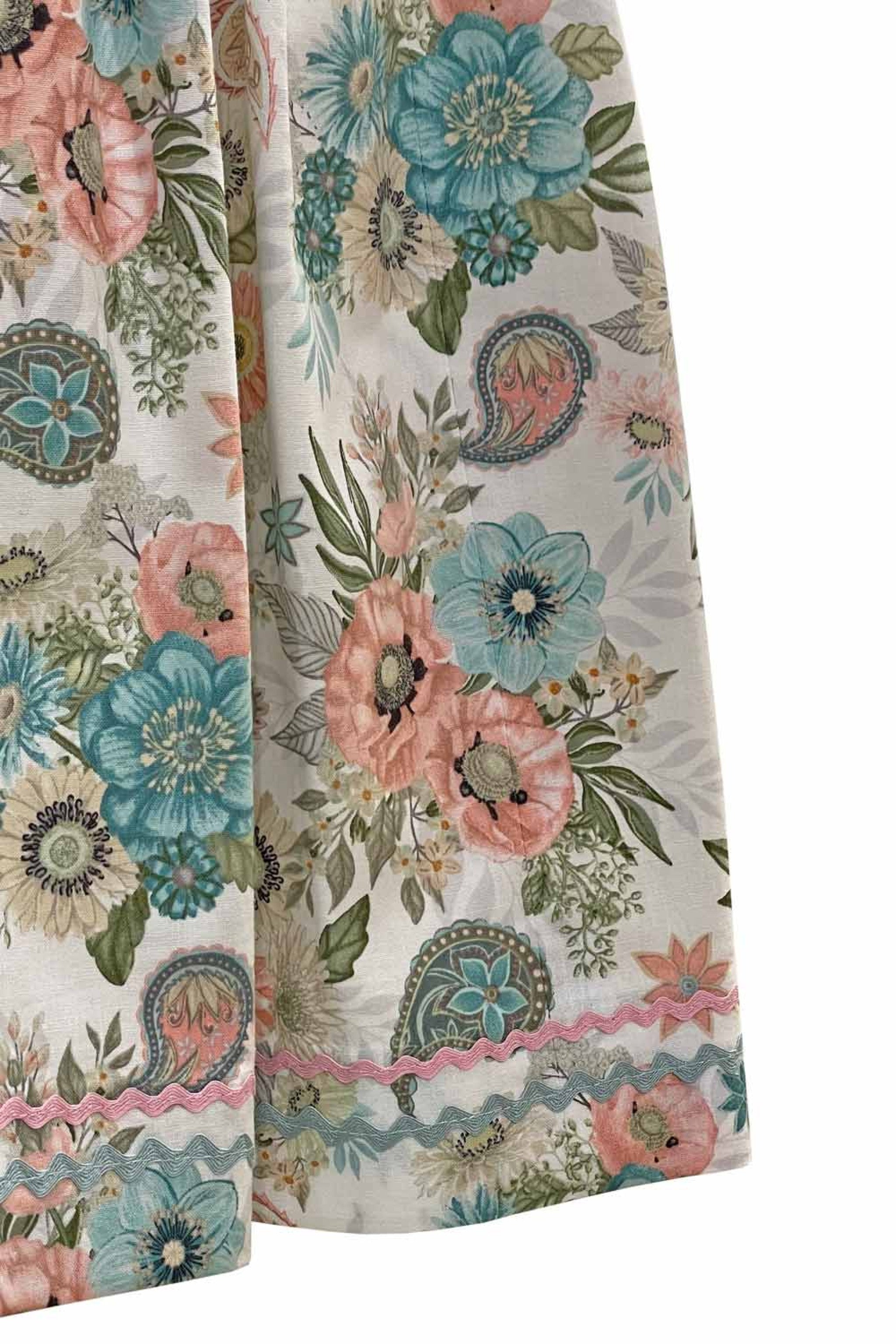 Handgmacht | Kinderrock BABSI Vintage - weiß/türki
