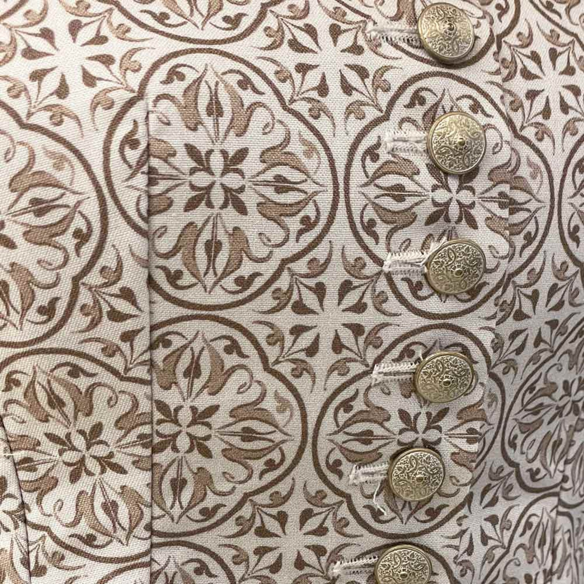 Handgmacht | Spenzer BELLA Ornament - beige/beige