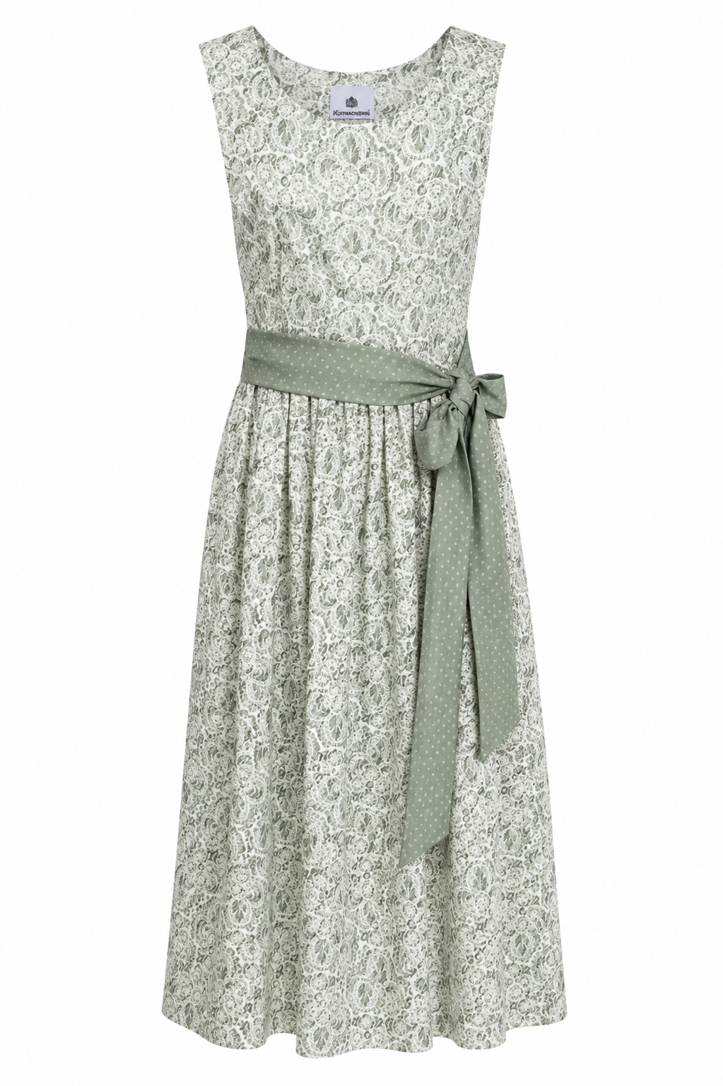 Kleid SURSEE inkl. Gürtel / 80cm - 59/weiß-grün