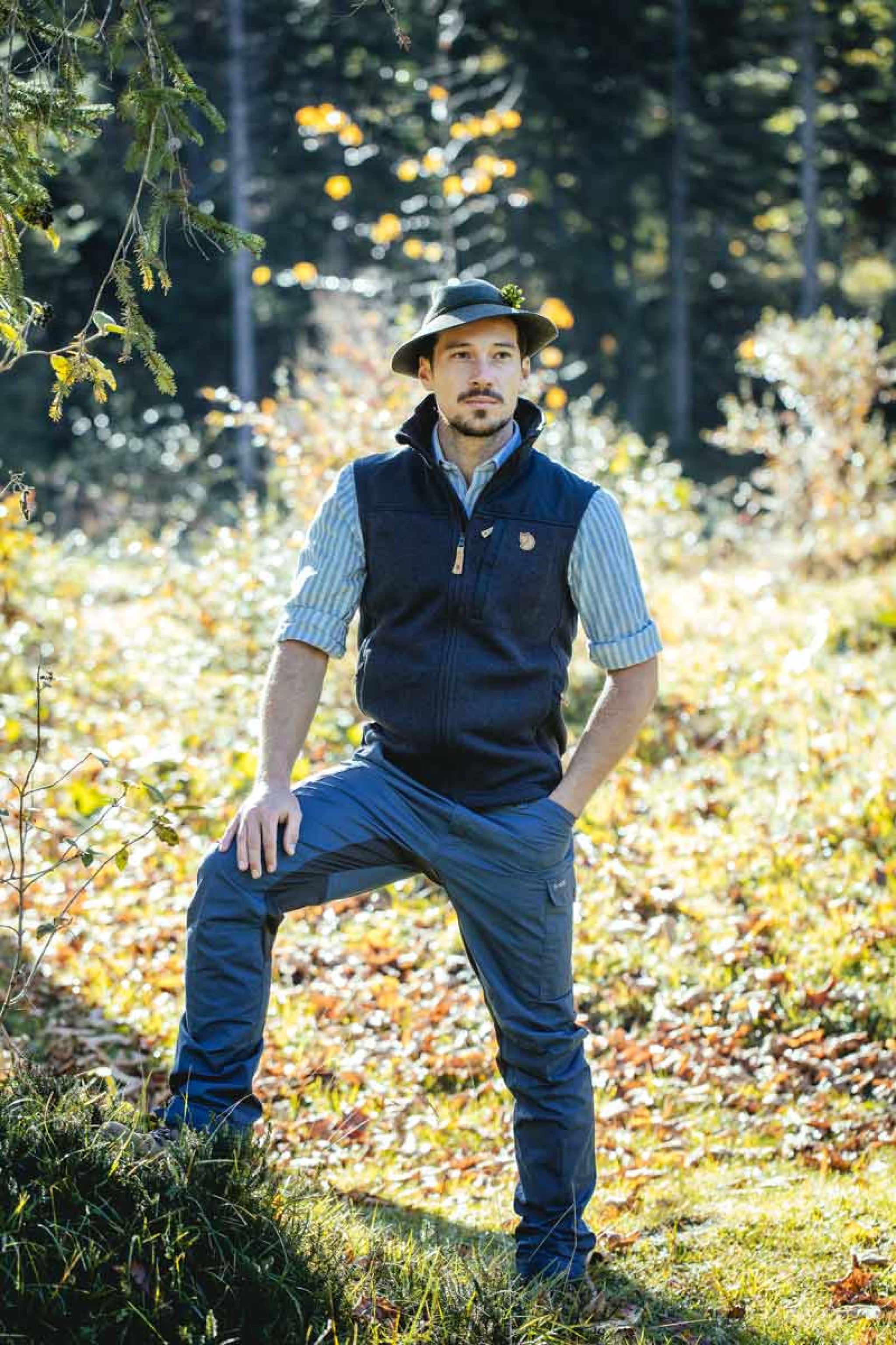 Hose KAIPAK TROUSERS M - 520-030/uncle blue/dark g