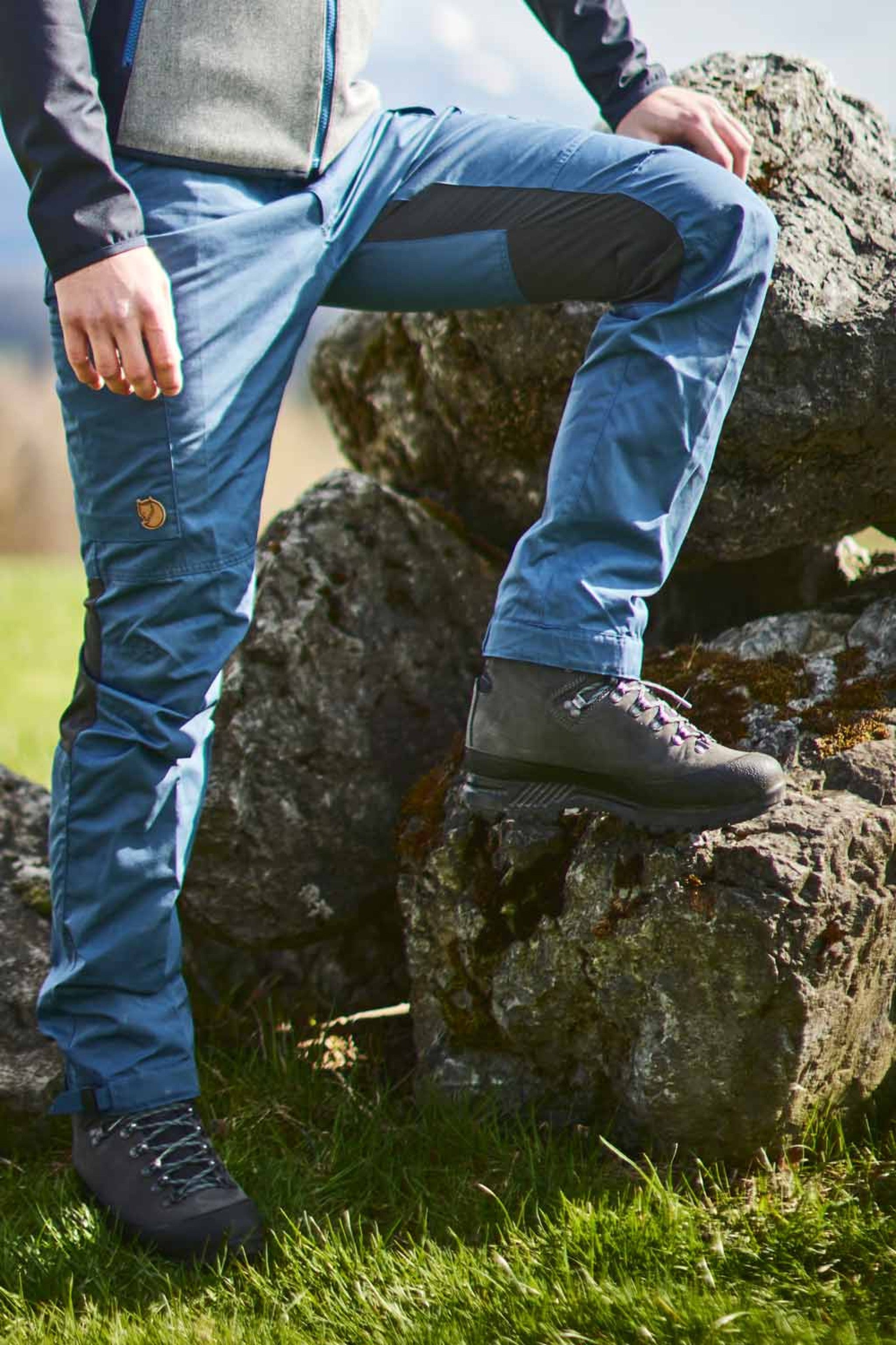 Hose KAIPAK TROUSERS M - 520-030/uncle blue/dark g