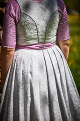 Handgmacht | Dirndl FANNY Blumen Handdruck