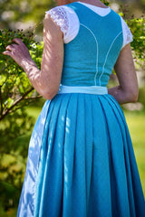 Handgmacht | Dirndl FANNY gewebte Raute